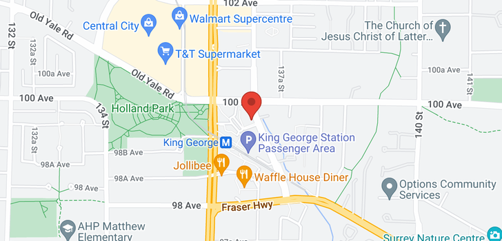 map of 3001 9981 WHALLEY BOULEVARD